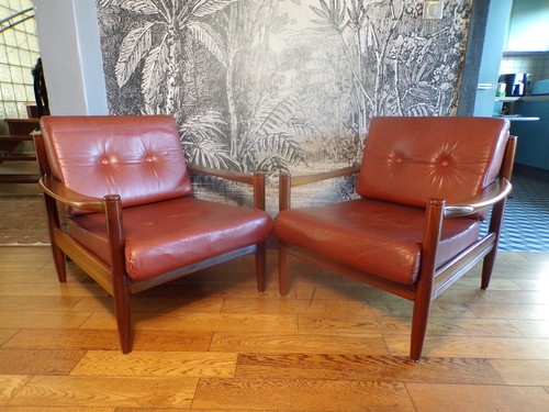 Paire fauteuil scandinave - paire, 2