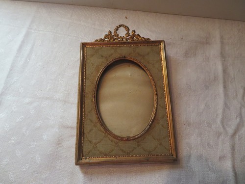Ancien cadre photo laiton - ancien,