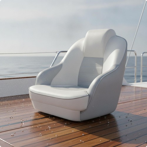 Siège bateau avec dossier - bateau,