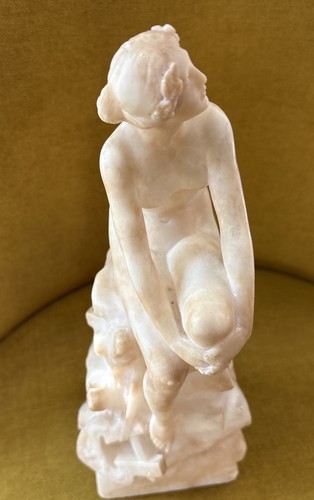 Sculpture ancienne albatre - sculpture,
