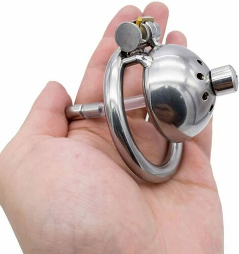 Métal cage chasteté - cage,