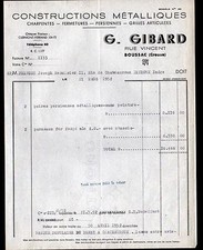 BOUSSAC (23) CONSTRUCTION de