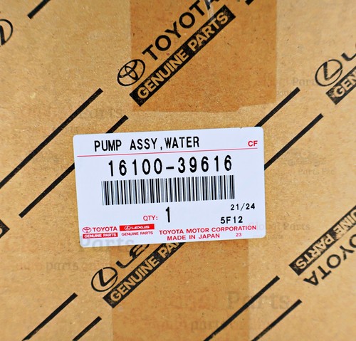 Toyota oem water - toyota,