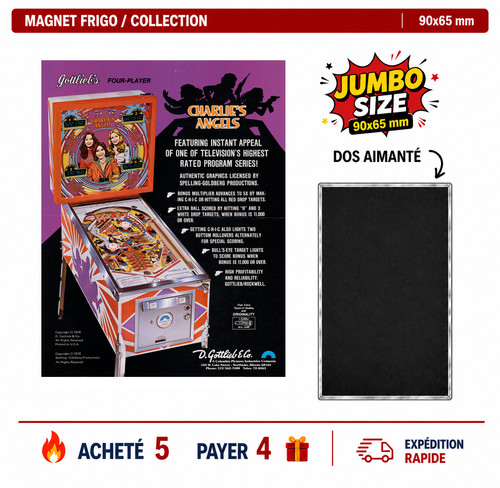 Magnet frigo charlies angels - magnet,