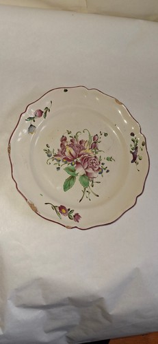 Ancienne assiette faïence - ancienne,