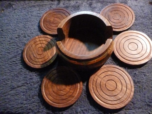 Sous verres tonneau - sous, en
