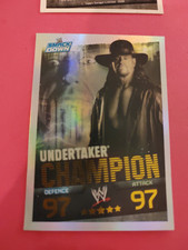 Undertaker Champion Shiny Card Catch Topps Slam Attax Evolution 2009