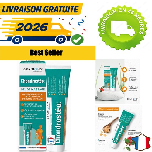 Granions chondrosteo gel - gel, de