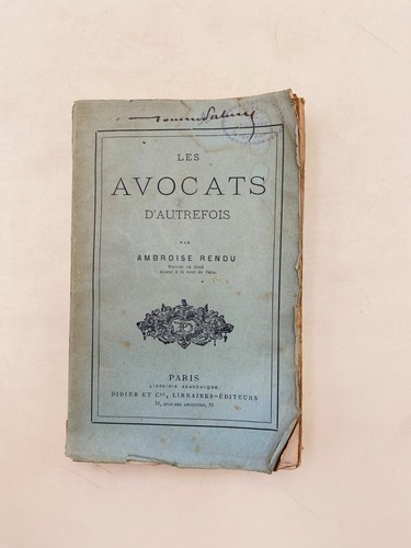 Ambroise rendu les - ambroise, avocats