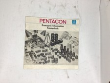 Prospectus Pentacon appareils