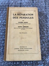 Rare livre horlogerie 1ere