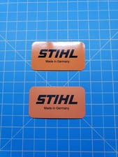 Vinyl Sticker for Stihl/Farmertec Stihl Made in Germany Plate "Full Overlay"