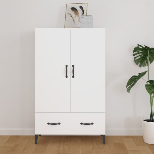 Buffet chêne fumé 70x31x115 - chêne,