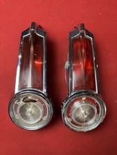 1964 1965 Plymouth Barracuda Tail Light Assemblies Pair Original Mopar 64 65