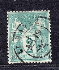 💎 COTE 525 E / SIGNE CALVES+MIRO /RARE 2C SAGE TI N/B  No62 / CENTRAGE SUP💎