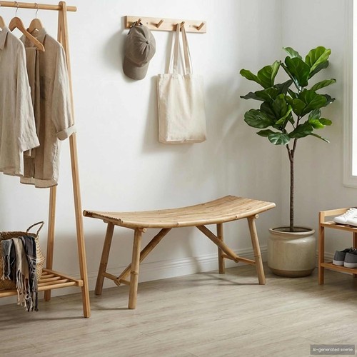 Banc jardin naturel 110 x - 110,