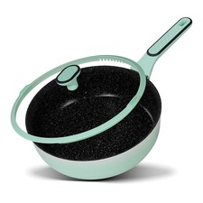 Sauteuse 28 cm Menthe | avec