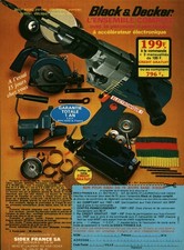 Publicité ancienne perceuse