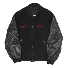 VESTE À Boutons Noire Pour