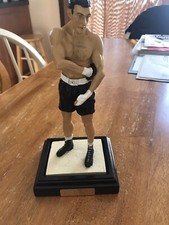 VERY RARE ROCKY MARCIANO STATUE FIGURE 10” PLASTER WOOD BASE BEAUTIFUL!!