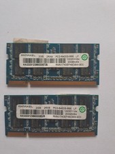 RAM  2x 2GB PC2 DDR2 6400S