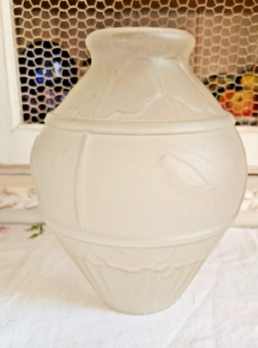 Art deco vase verre - en,