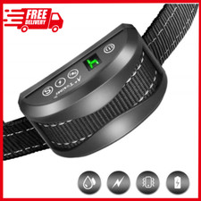 🐾 Collier Anti-Aboiement Chien Rechargeable IP67, Doux, Intelligent et Efficace