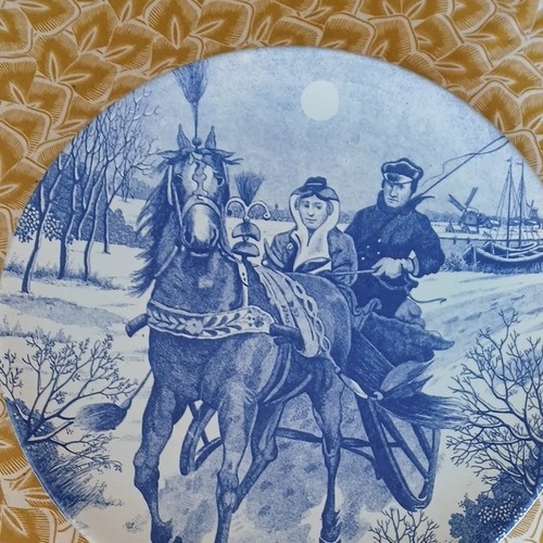 Delft blauw holland - holland, assiette