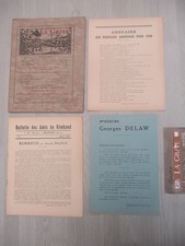 La Grive n°31  EDITION DE LUXE + Bulletin des Amis de Rimbaud n°5 + DELAW   1936
