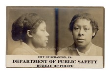 1910s Pennsylvania Woman Charged w/ Prostitution Crime Mug Shot Photo
