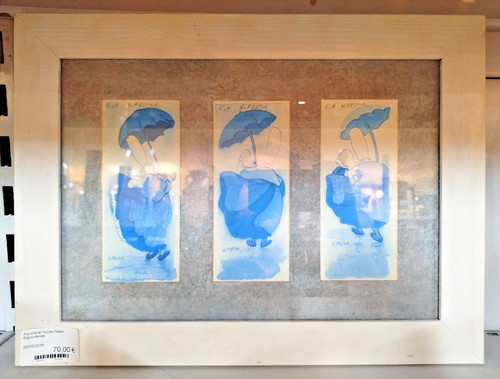 Aquarelle tableau peinture - aquarelle,