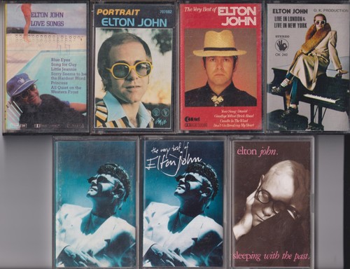 Elton john lot 7 k7 - , de