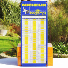 Panneau Michelin vintage tableau de gonflage des pneus Camionnettes de 1997