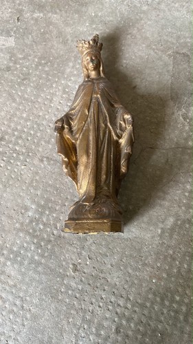 Statuette ancienne vierge - statuette,