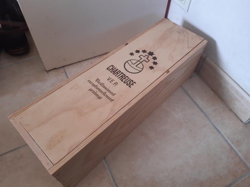 Rare caisse bois vide - rare,