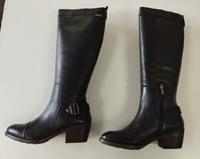PIKOLINOS Bottes Noir en cuir