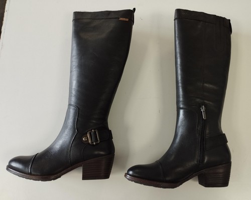 Pikolinos bottes noir cuir - bottes, en