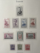 Timbres France, Neufs * ** dans album pochettes 1960/1972, très bel état