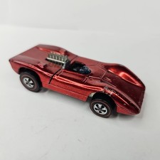 Hot Wheels Redline FERRARI 312P  Red HK Black Interior 