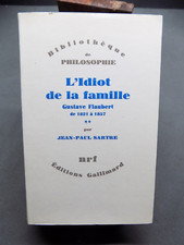 L'IDIOT DE LA FAMILLE Gustave Flaubert de 1821 a 1857 t.2 Jean-Paul SARTRE Relié