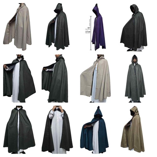 Djellaba marocaine noir - marocaine, en