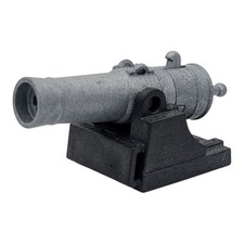 Playmobil argent/noir canon