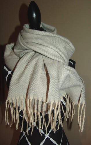 Echarpe laine étole - , pashmina