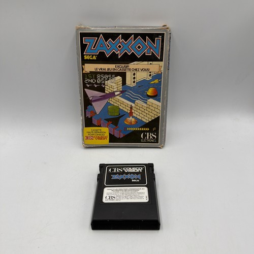 Jeu cbs colecovision - -, zaxxon