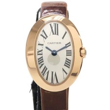 CARTIER Mini Baignoire W8000017 Case Size 20×25mm Ladies Used Watch #91023