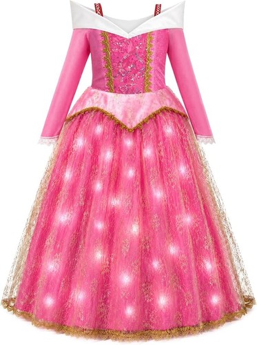 Robe princesse fille led - princesse,