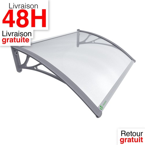 Auvent porte polycarbonate - de,