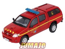 CPL32 Véhicules Légers Sapeurs Pompiers 1/43 Hachette TOYOTA Hilux VLHR Meurthe