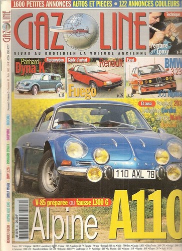 Gazoline renault fuego - 47,