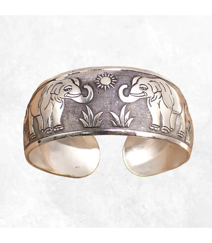 Bracelet tibétain eléphants - tibétain,